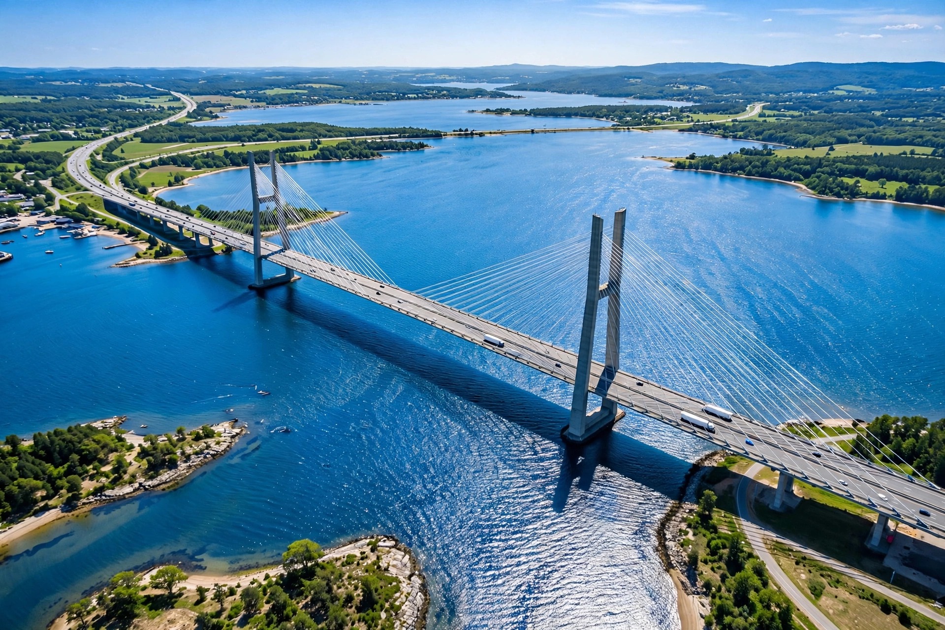 Pultruded Structural Profiles Bridge