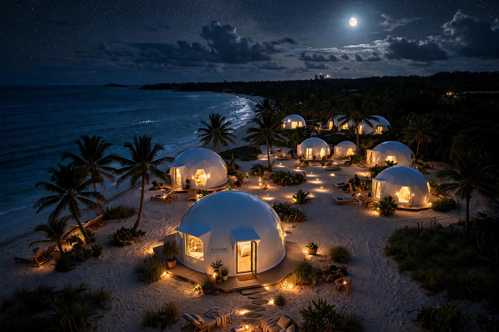 Composite Dome Coastal Application